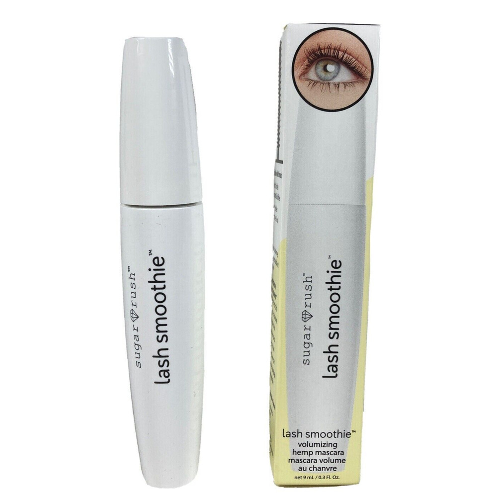 Tarte Sugar Rush Lash Smoothie Volumizing Hemp Mascara Full Size 0.3 Fl